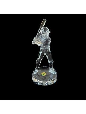 Waterford Crystal Baseball Player Figurine 8.5" St Louis Cardinals 2006  - 10194